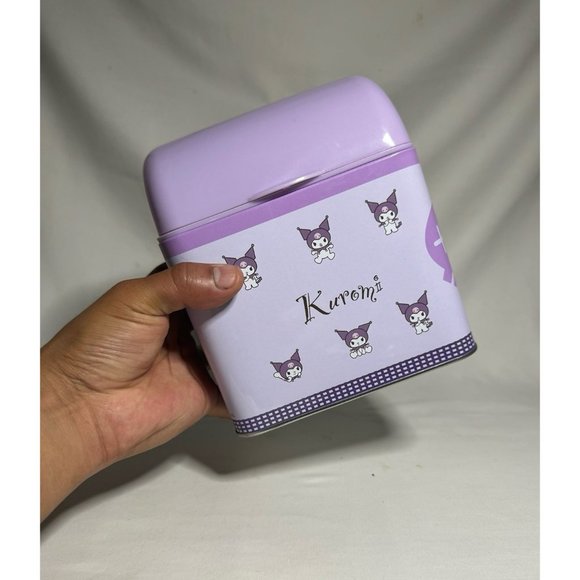 Sanrio Kuromi Mini Desktop Trash can - Picture 5 of 9